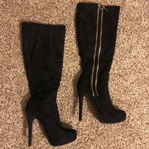 Black Stiletto Boots